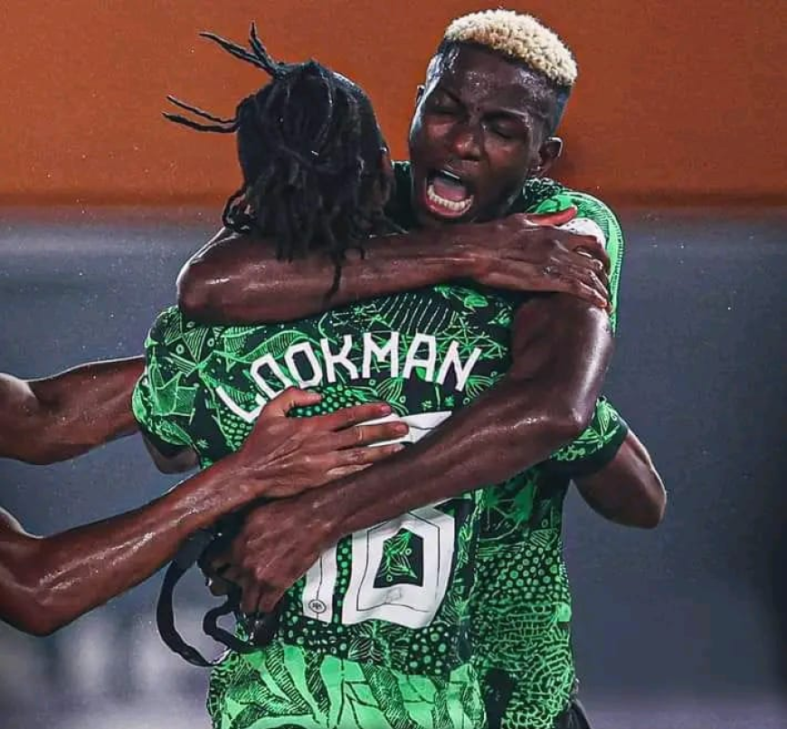 Ademola Lookman Inspires Nigeria's to a 2-0 Victory over Cameroon in AFCON Round of Sixteen Clash