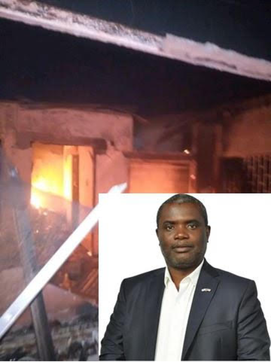 Ebola Hero, Sen. Saah Joseph Escapes Death Following Firebreak at His Home