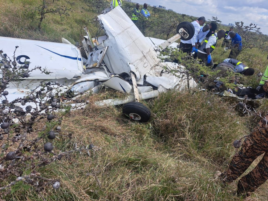 Safarilink DHC-8-300 aircraft collided mid-air with a Cessna 172