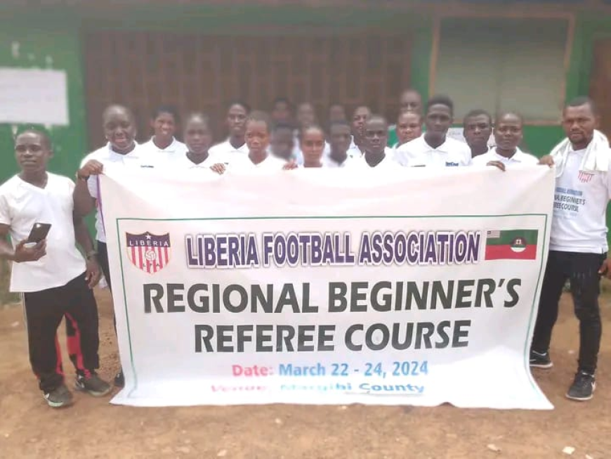    LFA begin Regional Referee Course in Margibi County