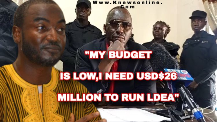 I Need $26 Million to Run LDEA,’ AB Kromah Avers to Finance Minister Boimah Kamara”