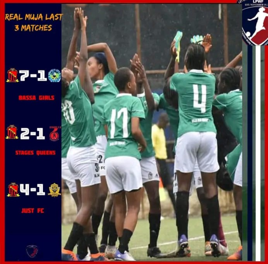 Real Muja FC Dominates Home Turf in LFA Upper Women's Division