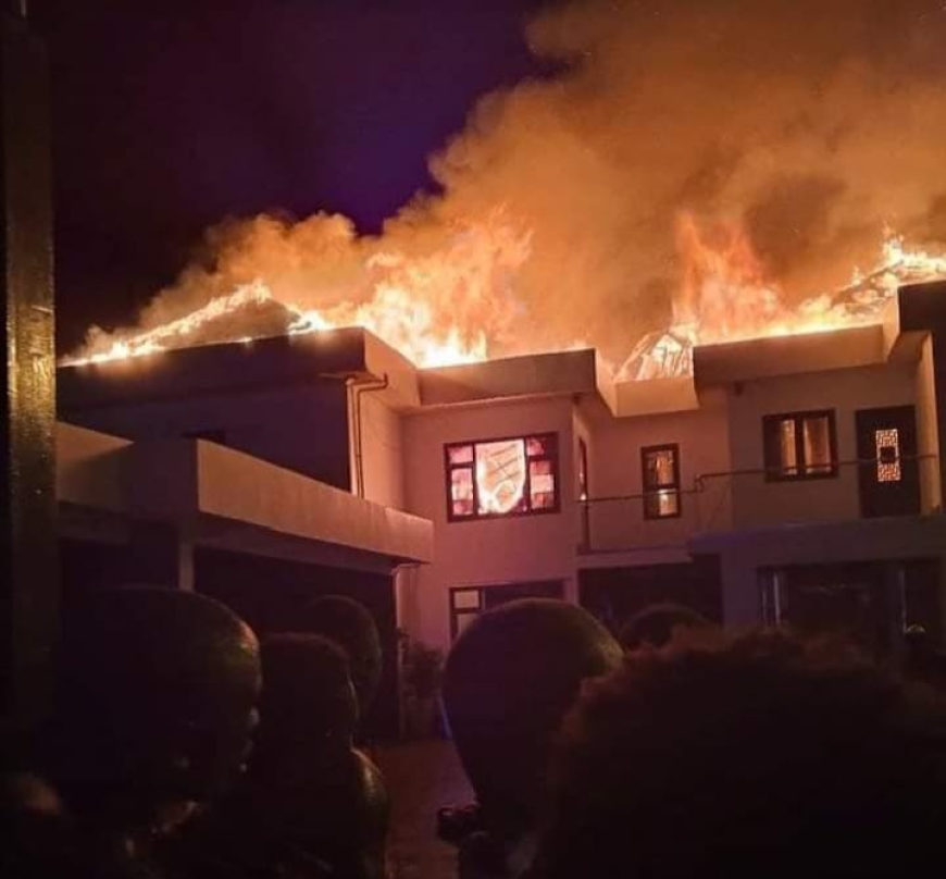 Speaker Home Gutted in Flames as Authorities Investigate Cause of Fire!