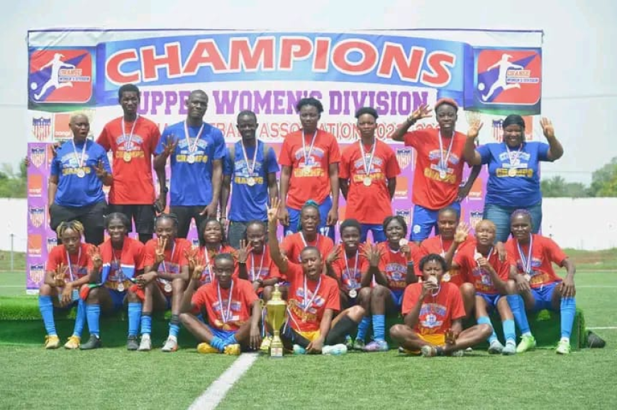 Determined Girls Football Club Secures Fourth Consecutive Title in LFA Upper Women’s Division League