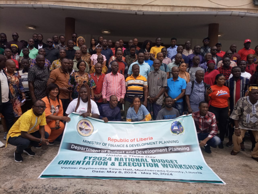 Ministry of Finance Hosts Fiscal Year 2024 National Budget Orientation Workshop for Liberian Officials