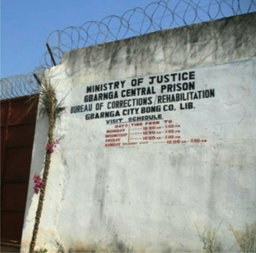Gbarnga Central Prison Superintendent Raises Urgent Concerns of Overcrowding at the facility.