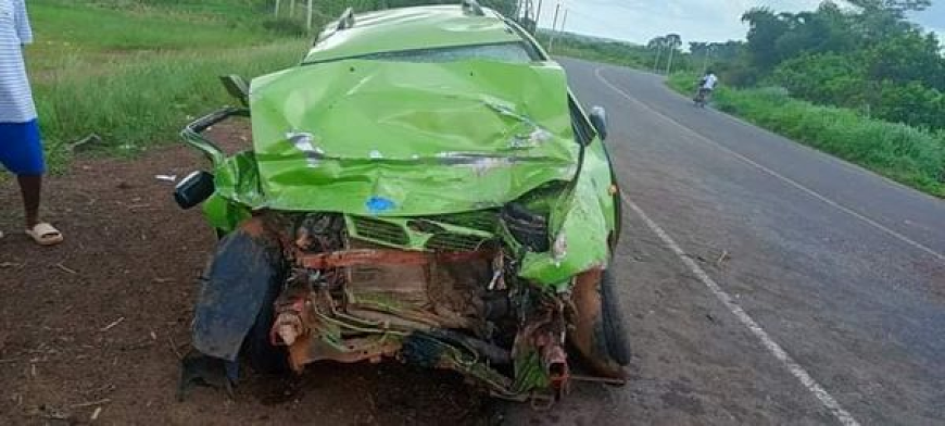 Just in: One dead, Six Passengers In Very Critical Condition following Tragic Vehicle Accident