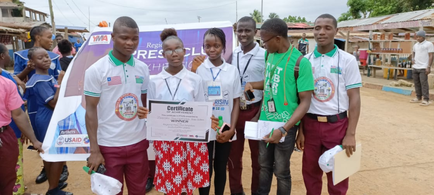 Youth Media Actions Hosts Regional PRESS Club Exhibition in Southeast Liberia   