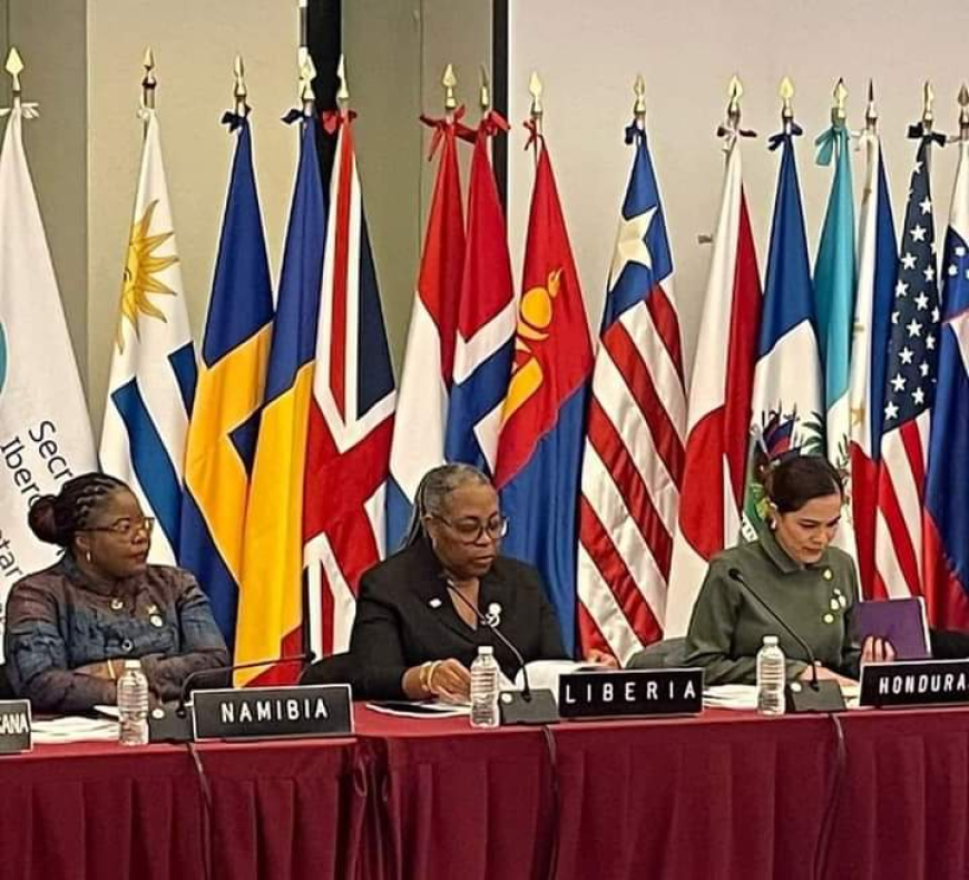 At International Conference in Mexico; Deputy Min. Gray Highlights Liberia's Feminist Foreign Policy