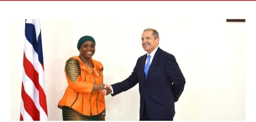 "Liberia Welcomes New U.S. Accredited Ambassador, Mr. Mark Toner"