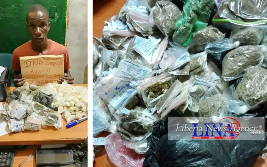 LDEA Seizes Over $100,000 Worth of Drugs in Sinkor