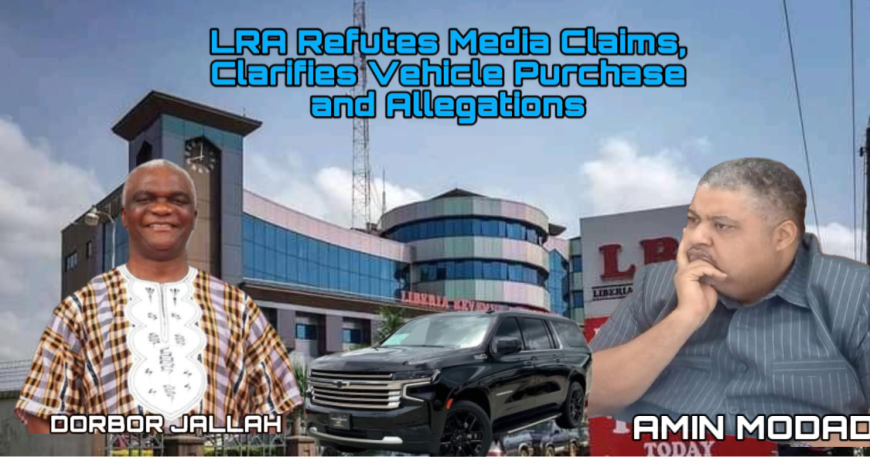 LRA Refutes Media Claims, Clarifies Vehicle Purchase and Allegations