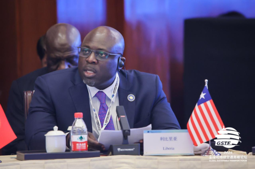 Liberia Reaffirms Commitment to Maritime Sustainability at Global Sustainable Transport Forum 2024