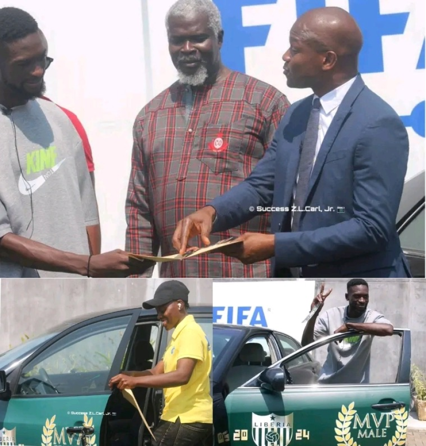 LFA Presents Car Prizes to First Division MVP Winners