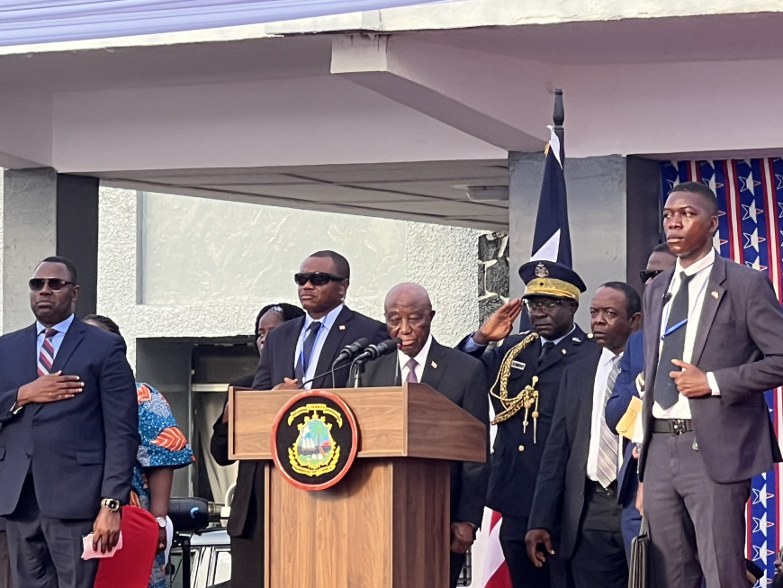 President Boakai: First Year Challenges Linked to Previous Administration”