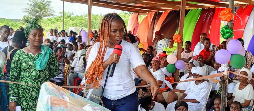 Emmanuel Kangar Recognizes Famatta Thomas for Her Pioneering Contributions to Journalism, Activism, and Women’s Empowerment in Liberia