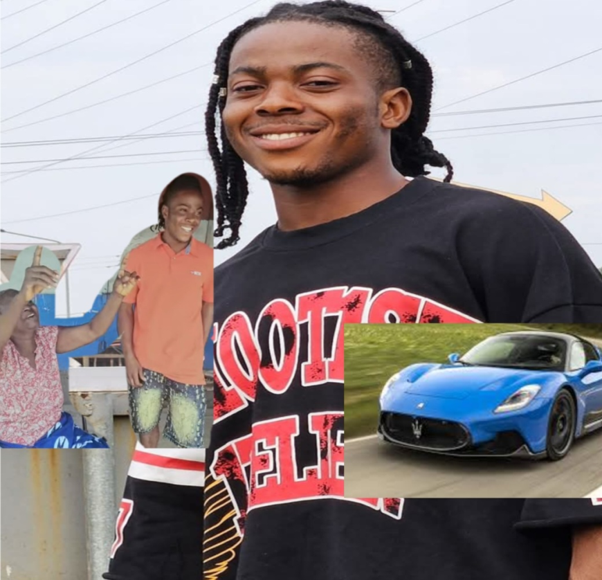 Liberian Rising Star Jboy D Prophet Acquires New Car, Celebrates with His Mother