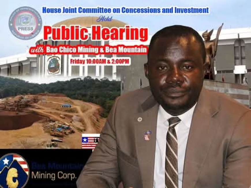 House’s Joint Investment Committee to Begin Public Hearings on Concession Agreements