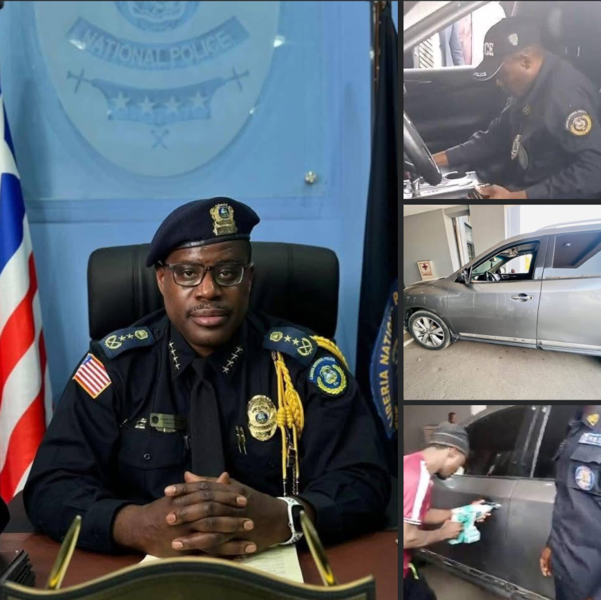Liberia National Police Suspends Officers Over Unlawful Vehicle Search