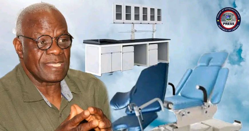 Grand Bassa District 2 Lawmaker Enhances Healthcare Delivery With Donation of Medical Equipment