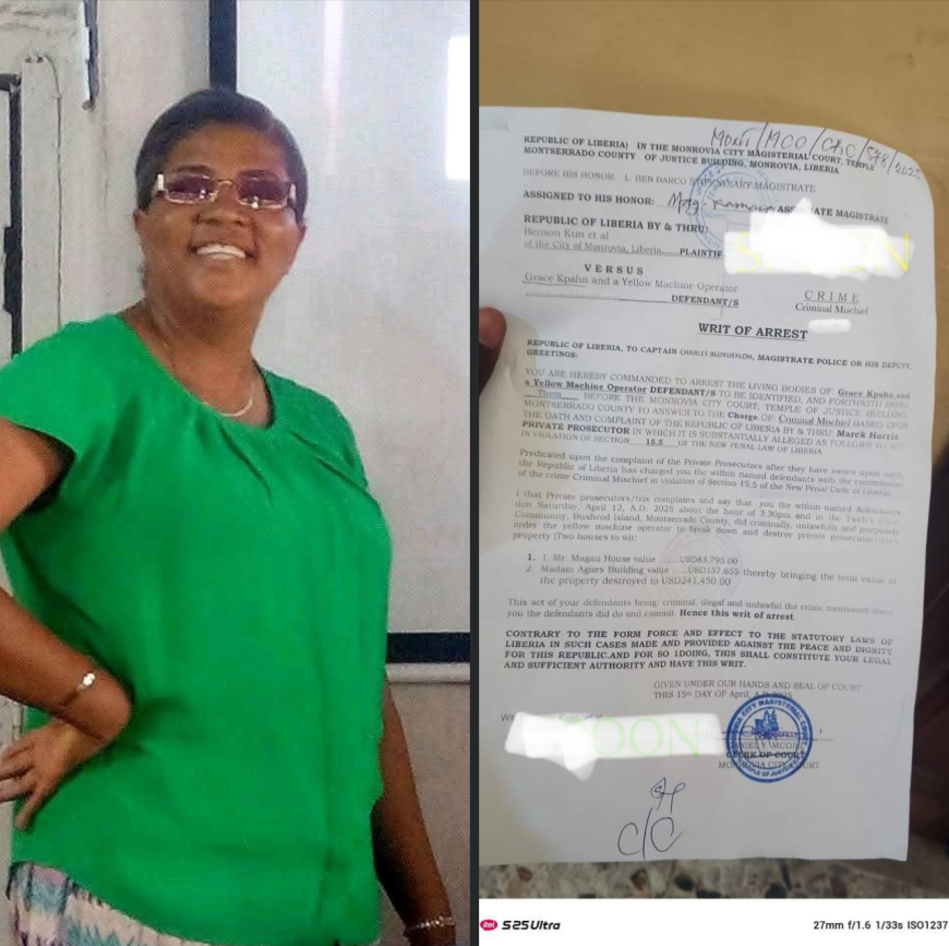 Breaking News: Former Montserrado County Superintendent Arrested