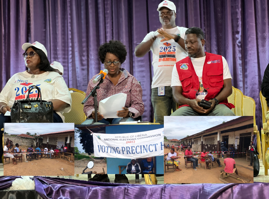 Nimba County Senatorial By-Election Ends Peacefully