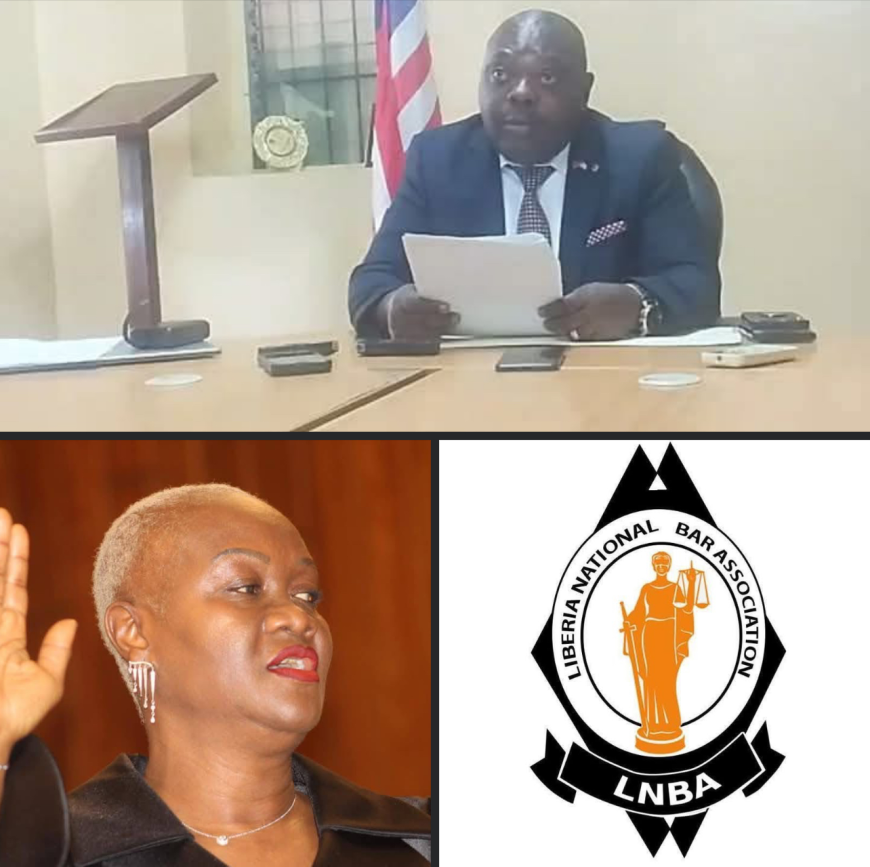 Liberian National Bar Association Challenges Supreme Court’s Ruling on Bill of Information in Legislative Dispute