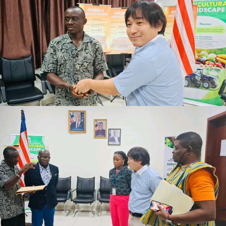 JICA Hands Liberia Lifeline Agriculture Tools to Transform Rice Sector