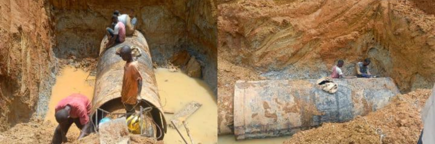 “Water Shortage Hits Monrovia After Pipe Bursts”