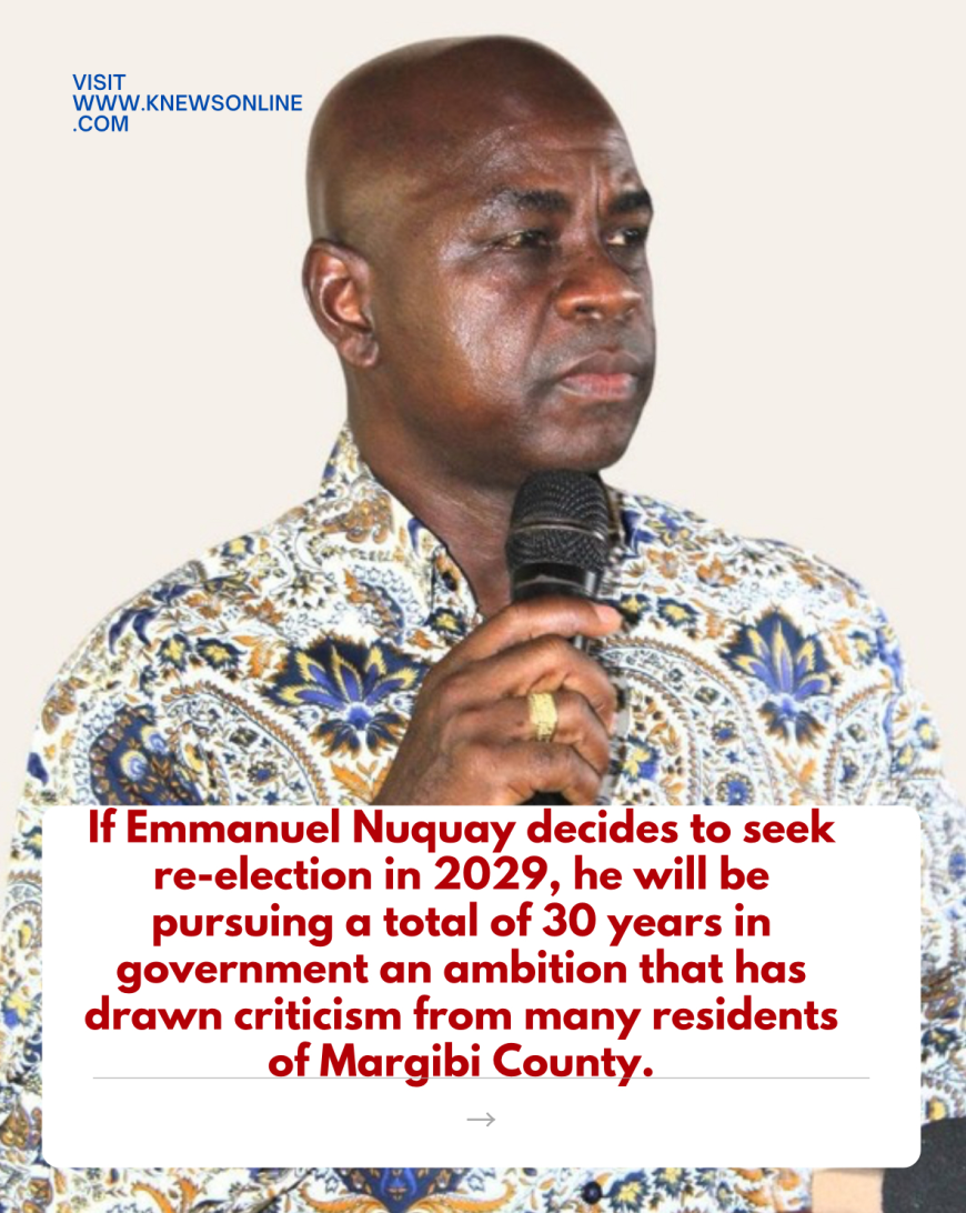 What impact do you think Nuquay’s prolonged presence in government has had on Margibi County?