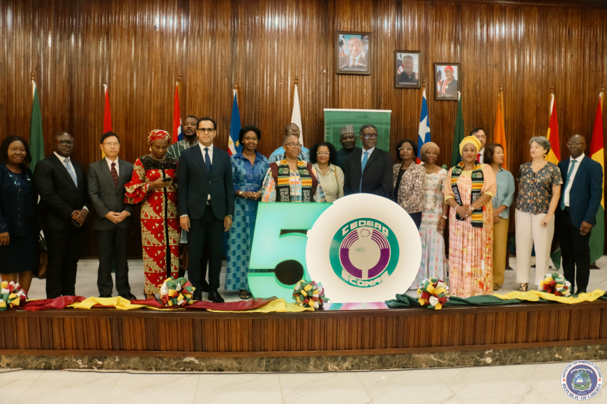 Liberia Launches ECOWAS@50 Celebration with Tribute to Peacekeepers