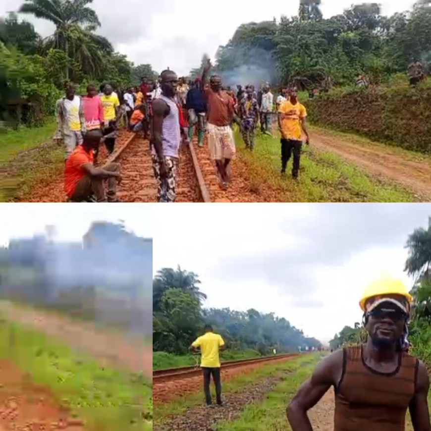 Protest Turns Violent: WBHO Aggrieved Workers Set ArcelorMittal Train Track Ablaze