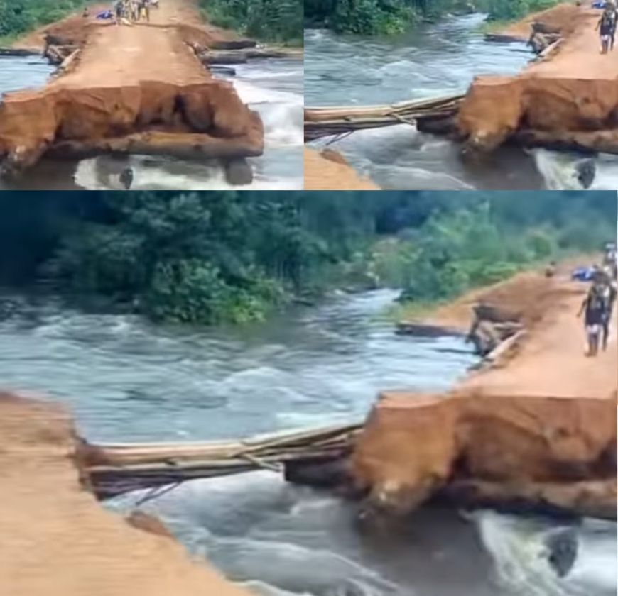 “ENOUGH IS ENOUGH!” TARTWEH RESIDENTS FUME AS BRIDGE COLLAPSE STRANDS ENTIRE COMMUNITY