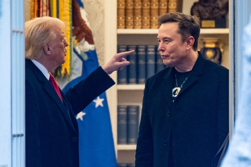 Trump Jokingly Puts Elon Musk on Deportation Watchlist After Public Spat”