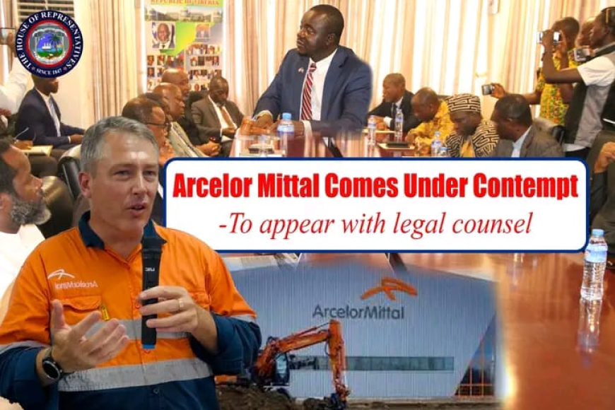 ArcelorMittal Charged with Legislative Contempt; Required to Appear with Legal Counsel for Concession Compliance Review