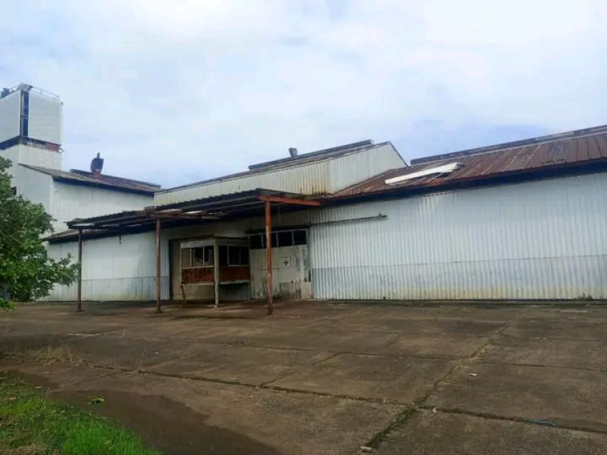 The Grand Bassa Flour Mill, Once a Symbol of Productivity, Now Stands in Ruins
