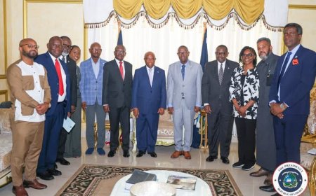 President Boakai Receives ECOWAS Court of Justice President and Delegation