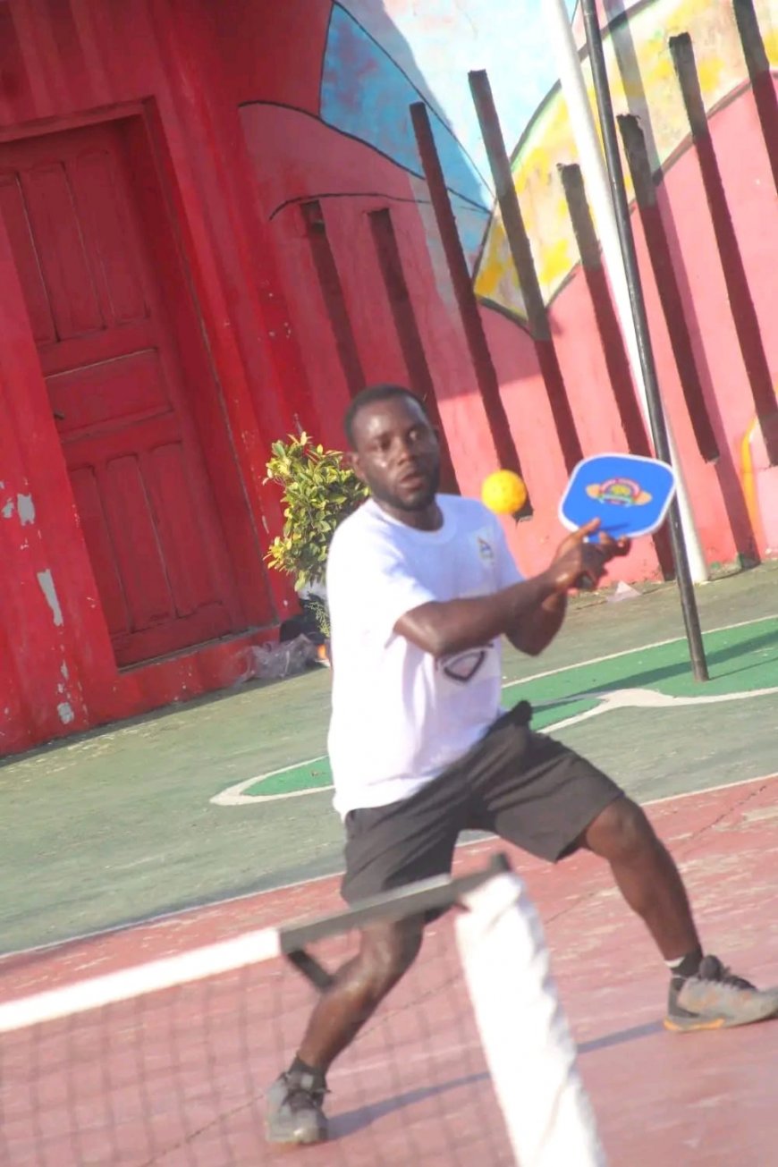Emmanuel Chayee Crowned Liberia’s Debut National Pickle-Ball Competition Champion