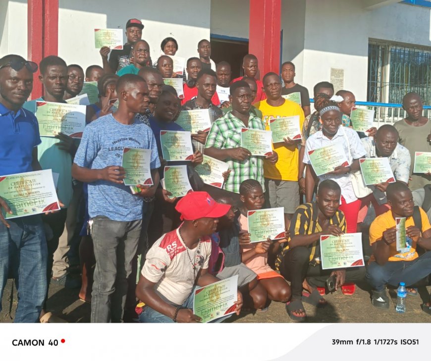 Liberia Petroleum Retailer Union in Collaboration with Flame Fix Conducts Training on Fire Prevention Strategy and Business Skills