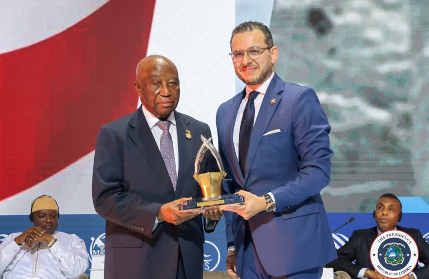President Boakai Shines on Global Stage, Wins Top Honor at MEDays Forum in Morocco