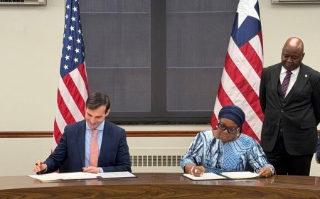U.S. and Liberia Sign Historic $124M Health Cooperation MOU