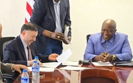 Liberia, Kuwait Fund Sign US$12.8M Loan Agreement for Salayea, Konia Road Project