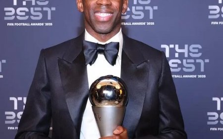 Dembélé Wins the 2025 FIFA Best Men's Player Award