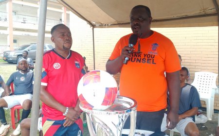 Minister Bangalu Lauds Zorb Social Athletic Club on 11th Anniversary Celebration