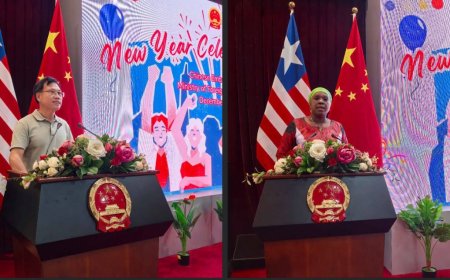 New Year Reception Highlights Strong China–Liberia Diplomatic Relations
