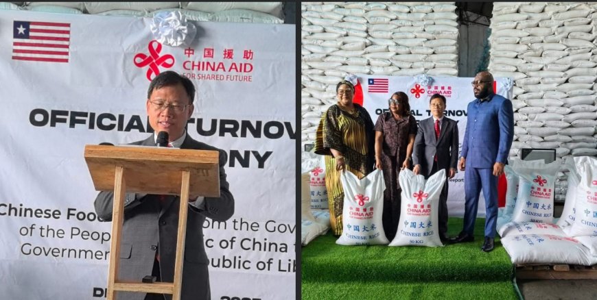 China Delivers Emergency Food Assistance to Liberia, Reinforcing Bilateral Cooperation