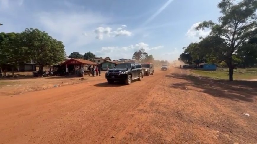 President Boakai Makes First Road Trip to Foya, Lofa for Christmas Celebration