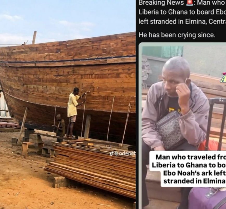 Liberian Man Left Stranded in Ghana After “Ebo Noah's Ark" Prophecy Fails to Materialize