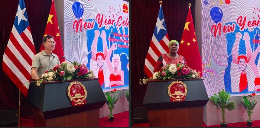 New Year Reception Highlights Strong China–Liberia Diplomatic Relations