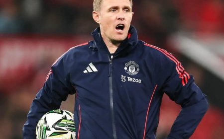Darren Fletcher Appointed Manchester United Interim Manager After Amorim's Dismissal